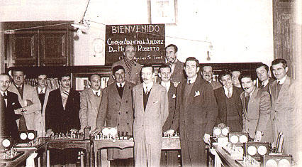 Rosetto es recibido en Santo Tom en 1945